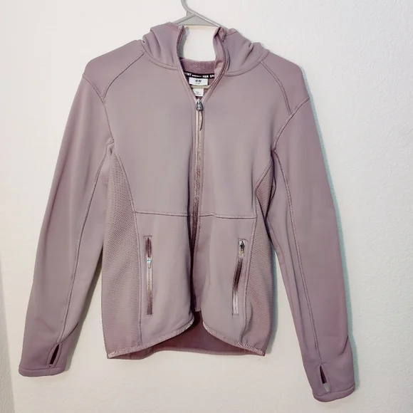 H&M Purple ZiP Up Hooded Sports Jacket - Picture 6 of 10